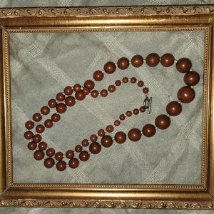 Handmade beaded necklace